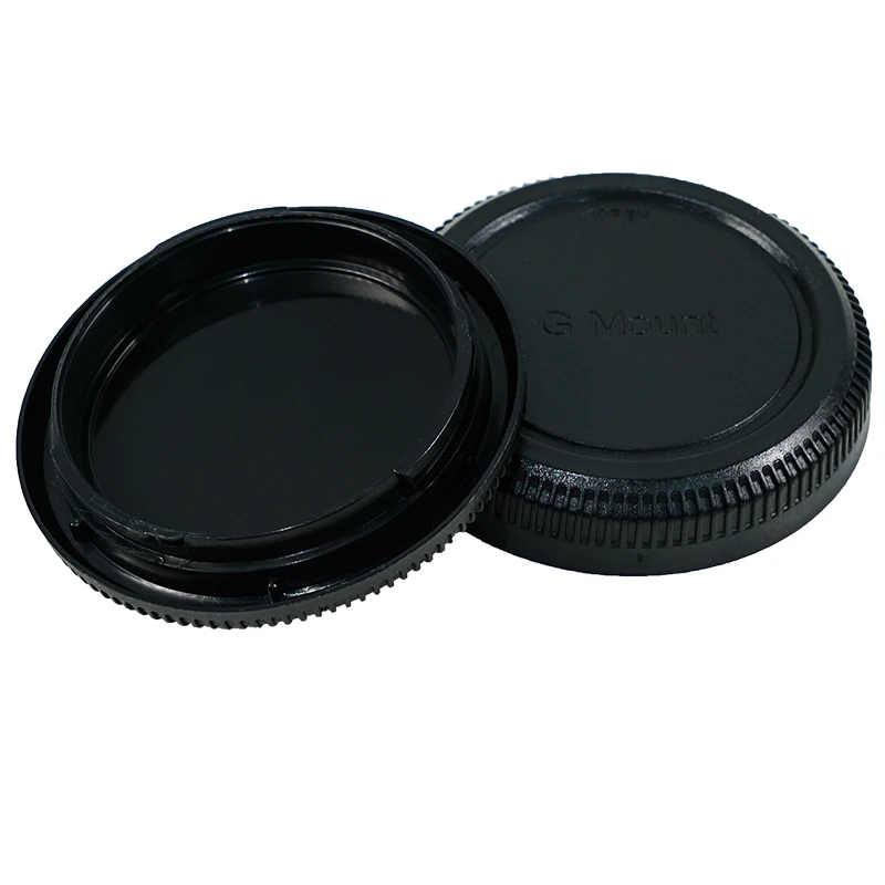 2 قطعة عدسة الغطاء الخلفي وكاميرا غطاء الجسم ل فوجي Fujiflim GFX جبل GFX50S GFX50R GFX100 GFX100S كاميرا حامي غطاء للعدسات غطاء