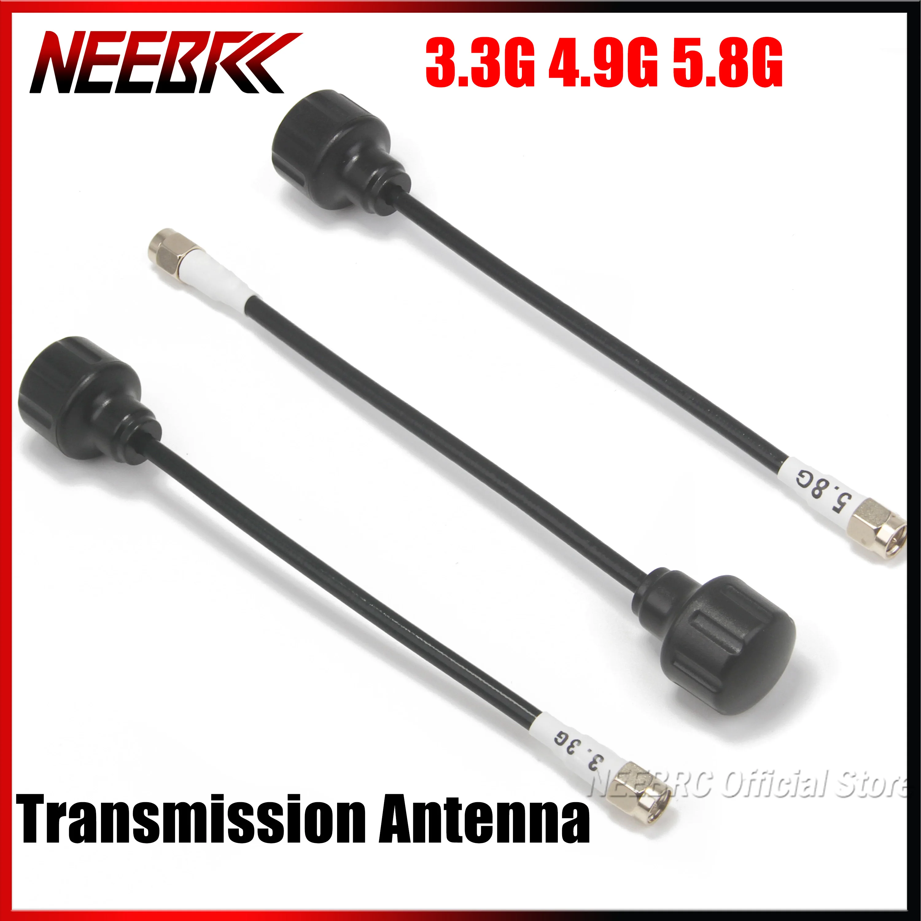 Transmission Antenna 3.3G 4.9G 5.8G Lollipop Image 5DBi SMA Male Pin Plug Connector for RC FPV Racing Drone Long Range Toy Part