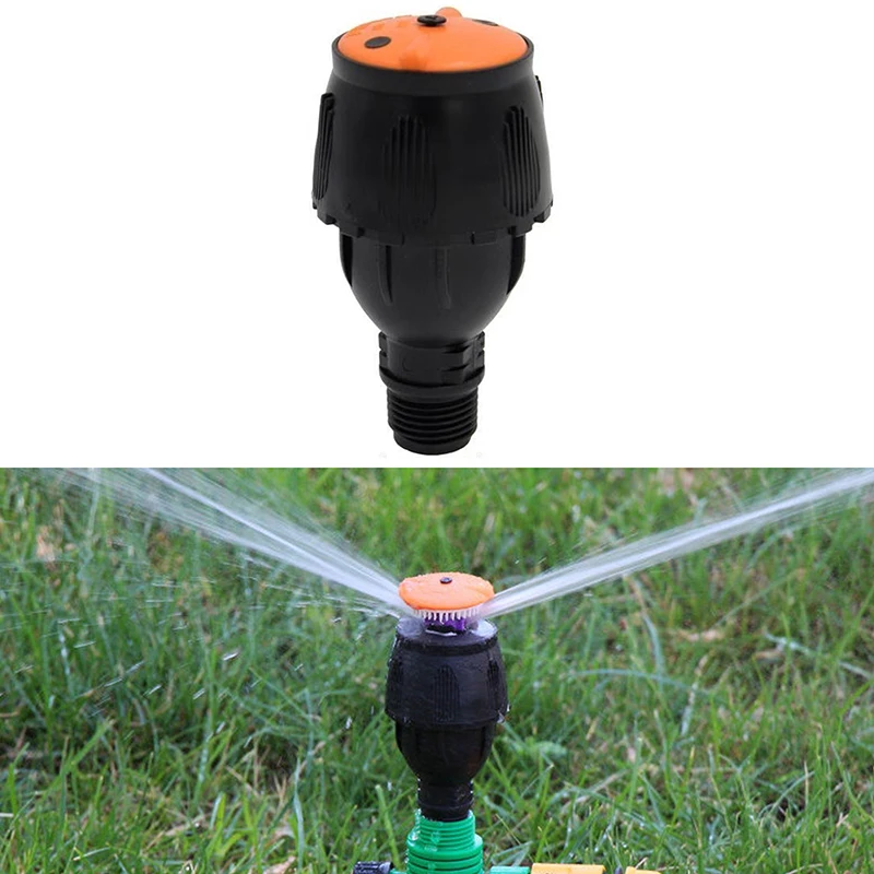 1PCS Garden Lawn Rotating Sprinkler Scattering Nozzle 360 Degree Automatic Rotating Irrigation Sprinklers