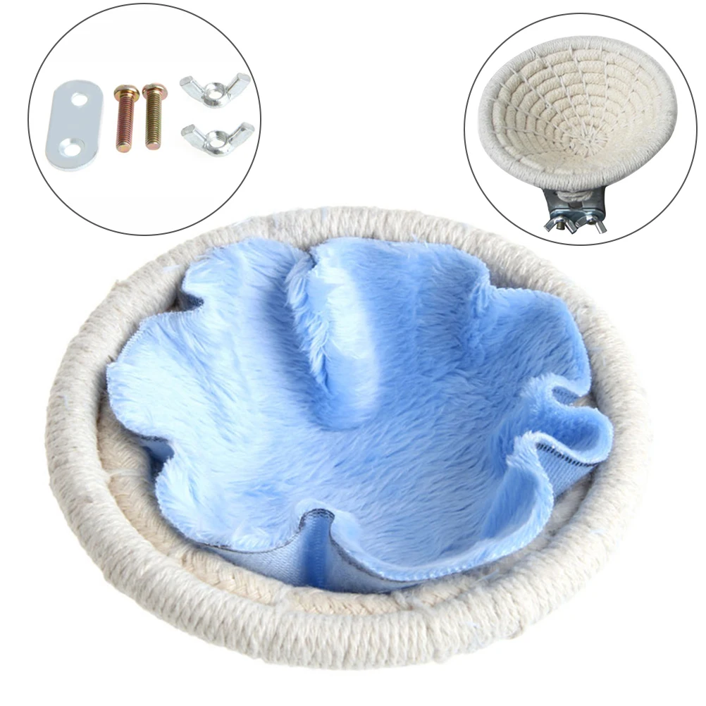 

Premium Cotton for Small Parrots Durable Non-Toxic Breeding Natural Climbing Habitat Budgies Cockatiels Stress Relief Biting