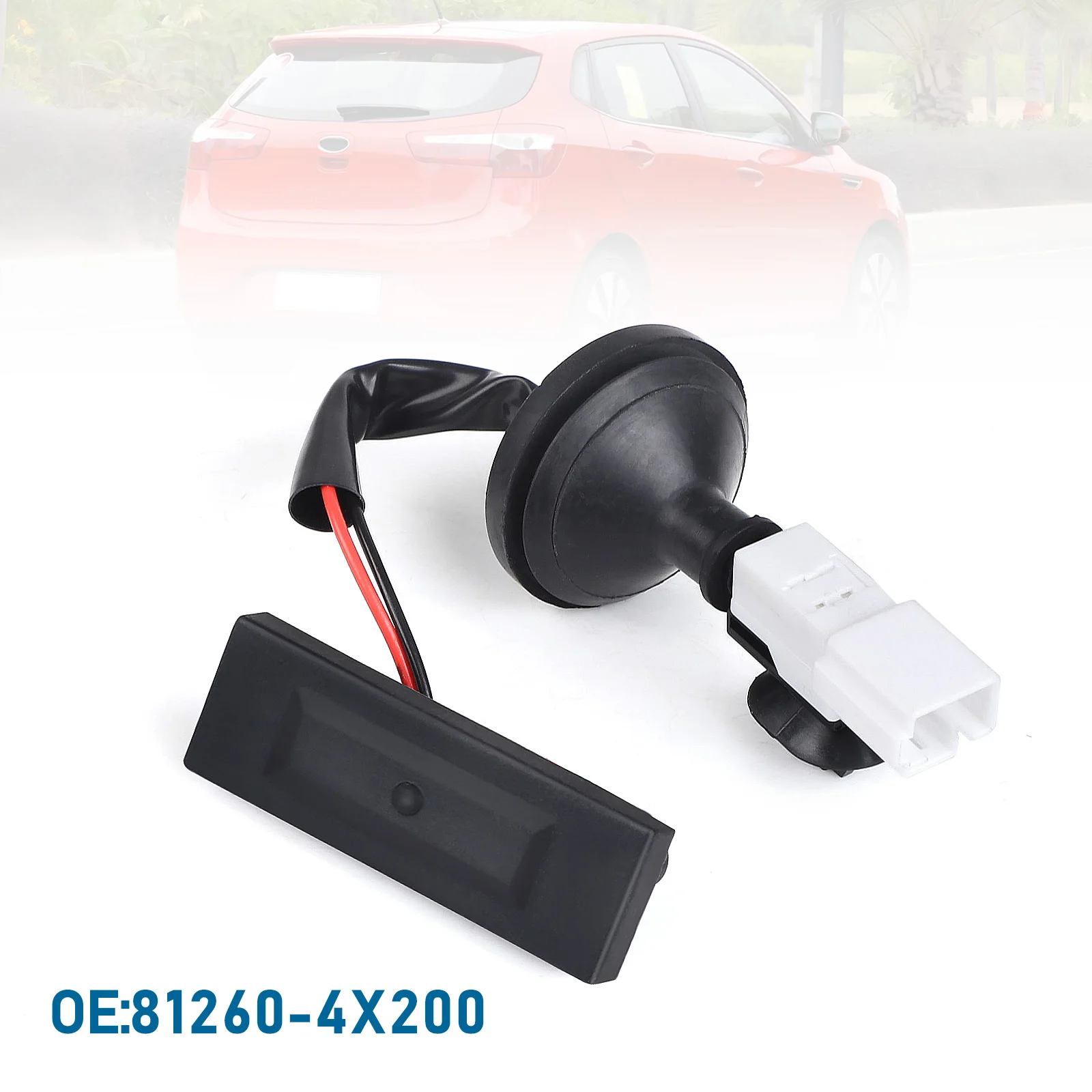 New Black Trunk Lock Boot Release Handle Switch - OEM 812604X200 / 81260-4X200 for Kia K2 2011-2016 wholesale Discount Hot Sale