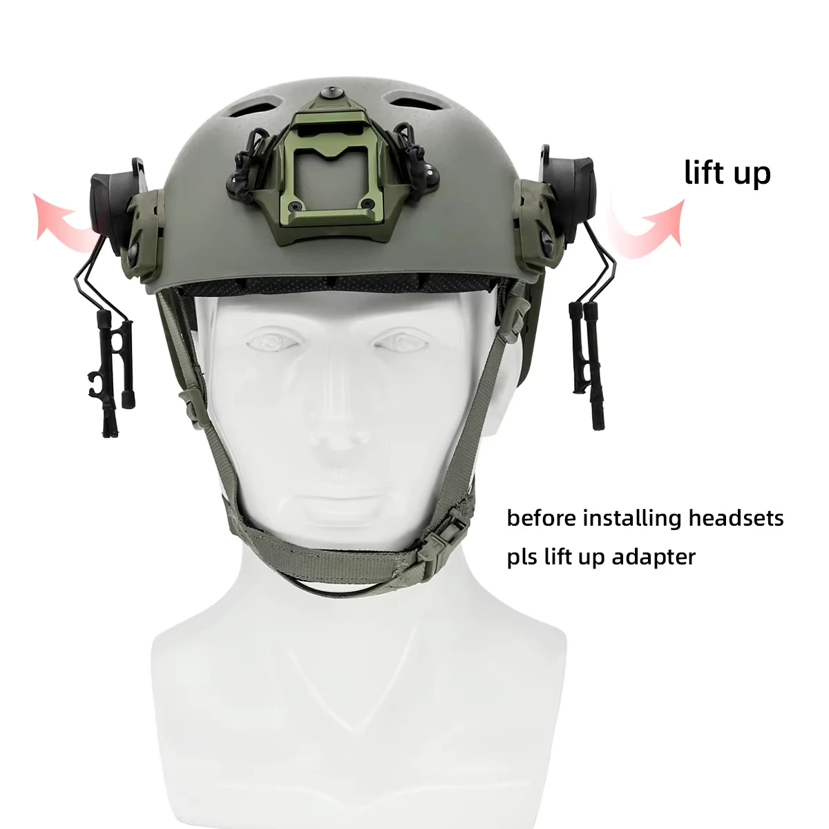ARC OPS-CORE Calentador electrónico para casco con adaptador de riel - imagen 3