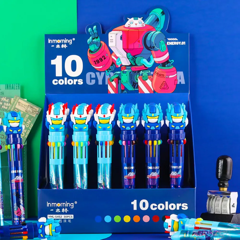 

2-30 шт., детская ручка с мультяшным рисунком