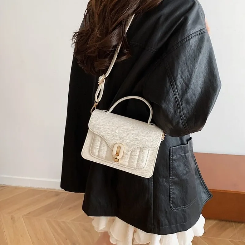 Classic Leather Diaper Bag Women Fashion Handbag Crossbody Shoulder Messenger Purse Tote Designer Vintage