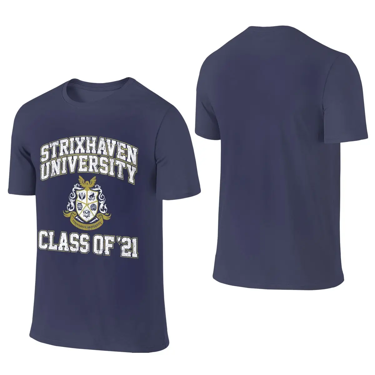 Strixhaven University Class Of 21 Fitted Reversible T-shirt Light Outdoor   Basic Tee