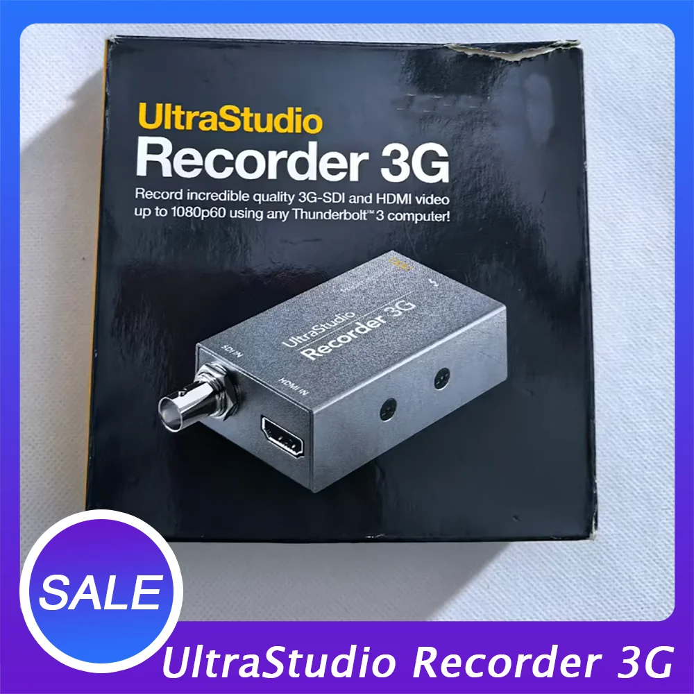 For BMD Thunderbolt 3 Collection Box SDI/HDMI UltraStudio Recorder 3G