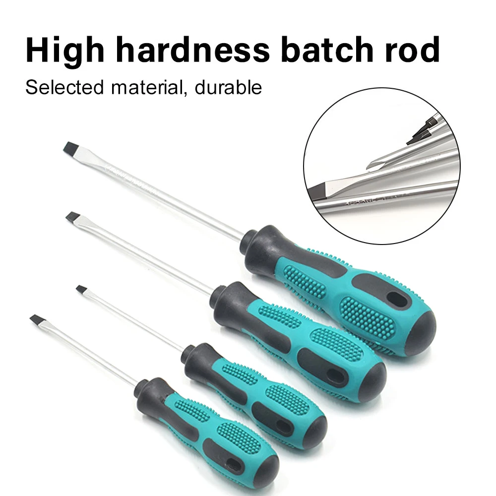 6PCS/9PCS Screwdrivers Set Cr-V Screw Driver Slotted and Phillips Screwdrivers Hand Tools Kit Home Automobile Repair Tools