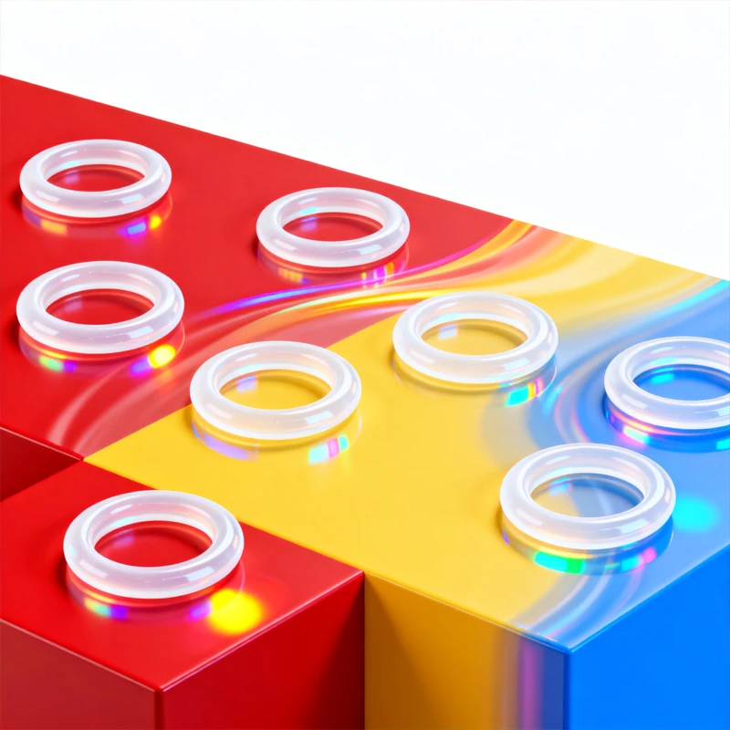 CS2.5mm OD42-160 EPDM NBR VMQ FKM Green Fluorine Black Nitrile Rubber Silicone O-rings VMQ Seals Washer Red White Gasket O Ring