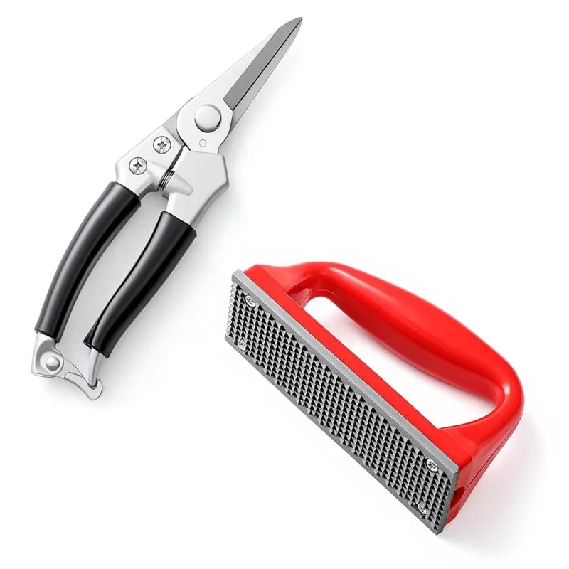 

ABBN-Goat Hoof Trimmer And Rasp Kit-Farrier Tools For Goats, For Sheep, For Foals, Ponies, Donkeys Supply