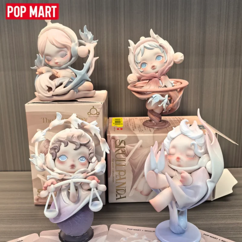 

POP MART оригинальный SKULLPANDA серия Paradox слепая коробка Guess Bag Mystery Box игрушки куклы милые аниме фигурки украшения рождественские подарки