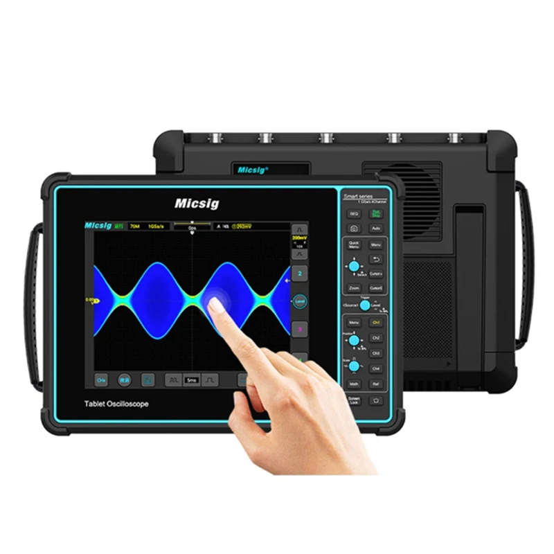 Micsig STO1004 Smart Tablet Oscilloscopes 1G Sa/S Digital Oscilloscope 8 Inch Touch Screen 4 Channels 8GB APP Control WIFI