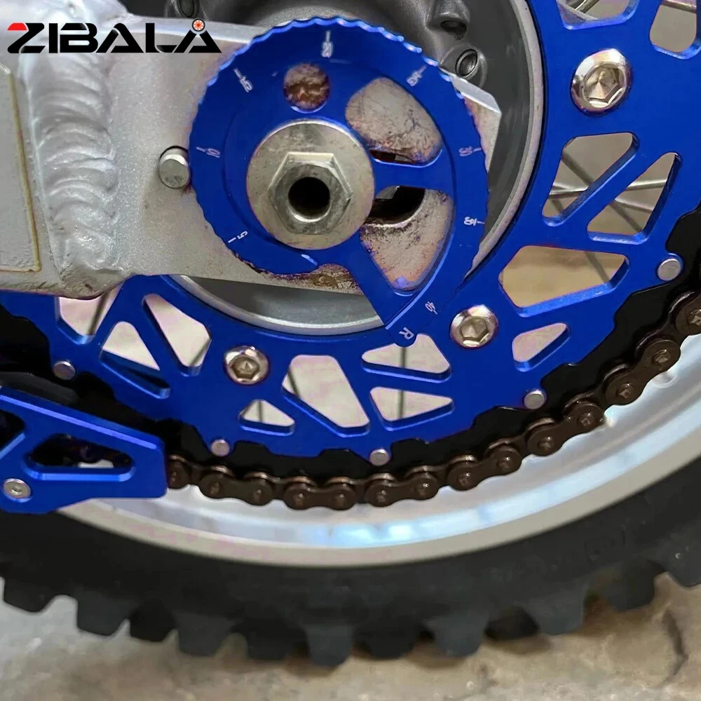 Chain Adjuster Regulator Sliders For YAMAHA WR250 TW225E TW200 XT225 XT250 Serow XT 225/250 TTR TW DT125R Axle Block Tensioner