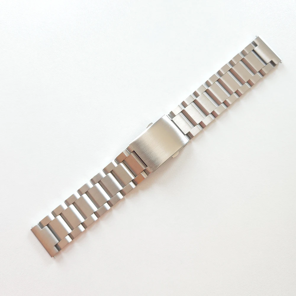 22mm Stainless Steel Strap For HUAWEI WATCH 4 Pro/GT 3 Pro 46mm/Ultimate Link Bracelet For Amazfit GTR 4/Suunto Vertical Strap image 6