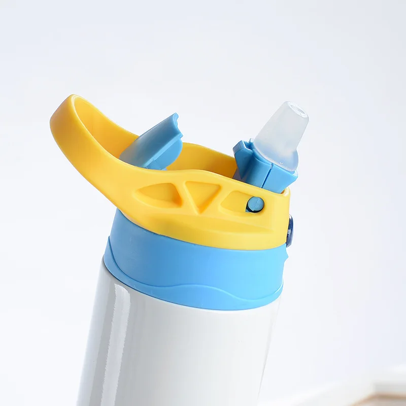 Прямые изолированные чашки из нержавеющей стали, студенческие чашки для воды, детские соломенные чашки, высококачественные портативные автомобильные и уличные чайники