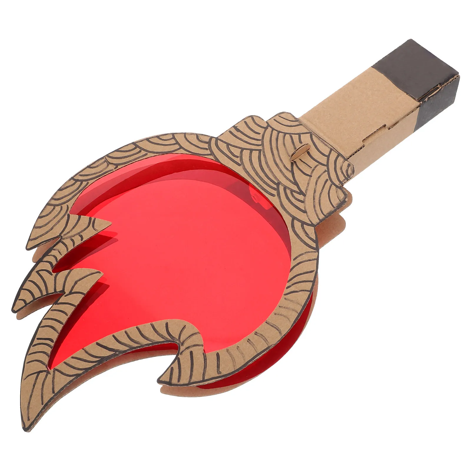 1 Satz 1 Set Diy Taschenlampe Requisiten Materialien für Kinder Lange künstliche Taschenlampe Bastelset Partygeschenke Geburtstag Abschluss Cosplay Outdoor