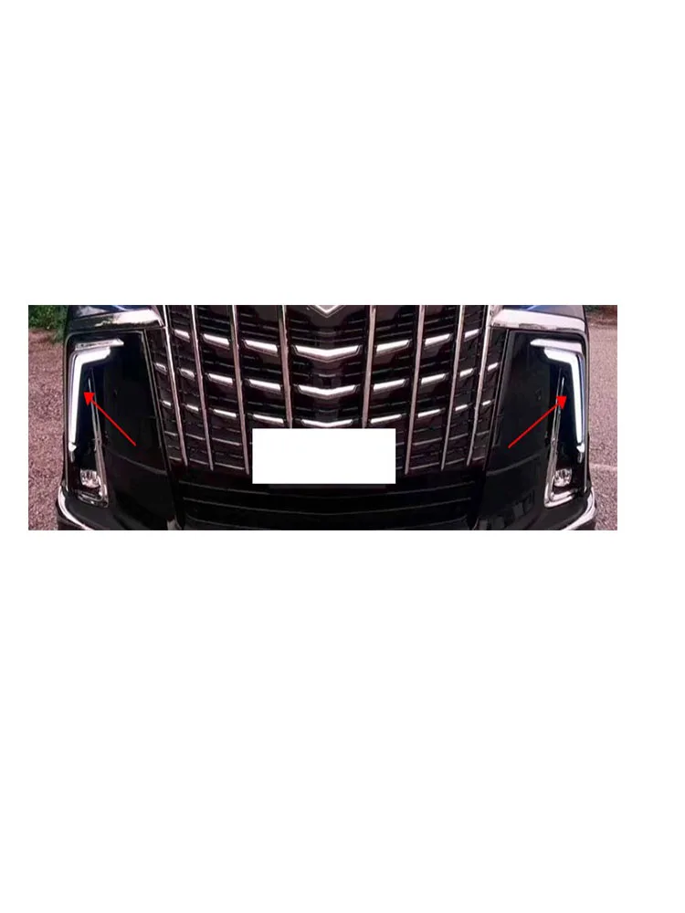 For ALPHARD series Daytime Running Lights Stream Three-color Corner Lamp