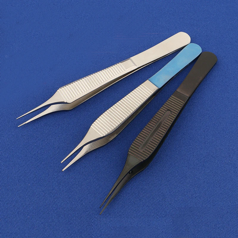 

Edison tweezers plastic surgery stainless steel instruments fine toothed tweezers double eyelid tools eyelid surgical tweezers