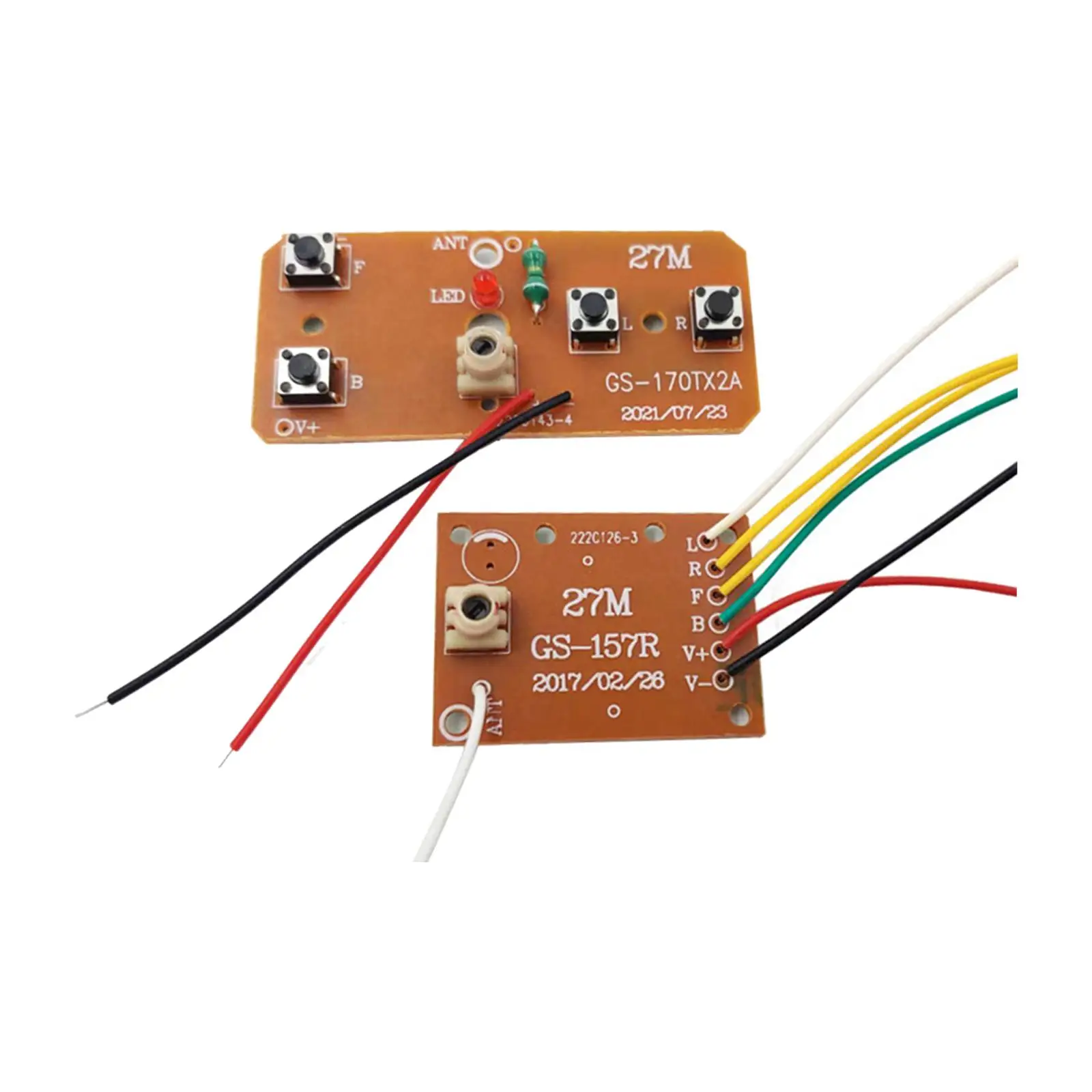 Electric RC Circuit Board 4 Channel Remote Control Receiver for Climbing Car Accessories