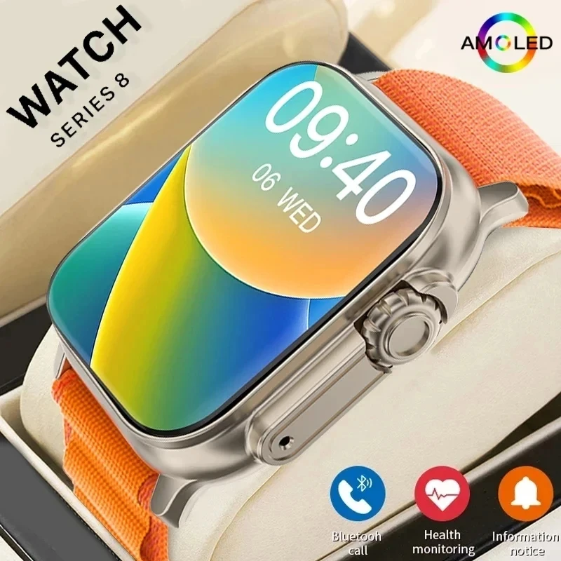 2024 Watch Ultra 2 Smart Watch Men 49mm Series 8 2.3