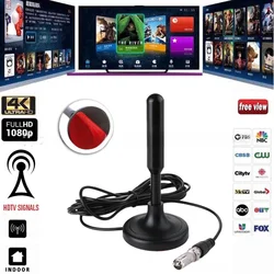 Antenna TV digitale ad alta definizione MAYTO, Antenna TV portatile Non magnetica, Antenna TV digitale interna ed esterna