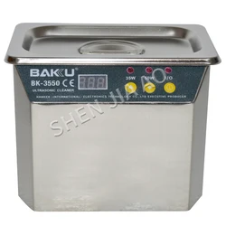 700-900ml Household Digital Ultrasonic Cleaner 35W-50W Stainless Steel Bath 110V 220V Ultrasound Washing for Watches Jewelry