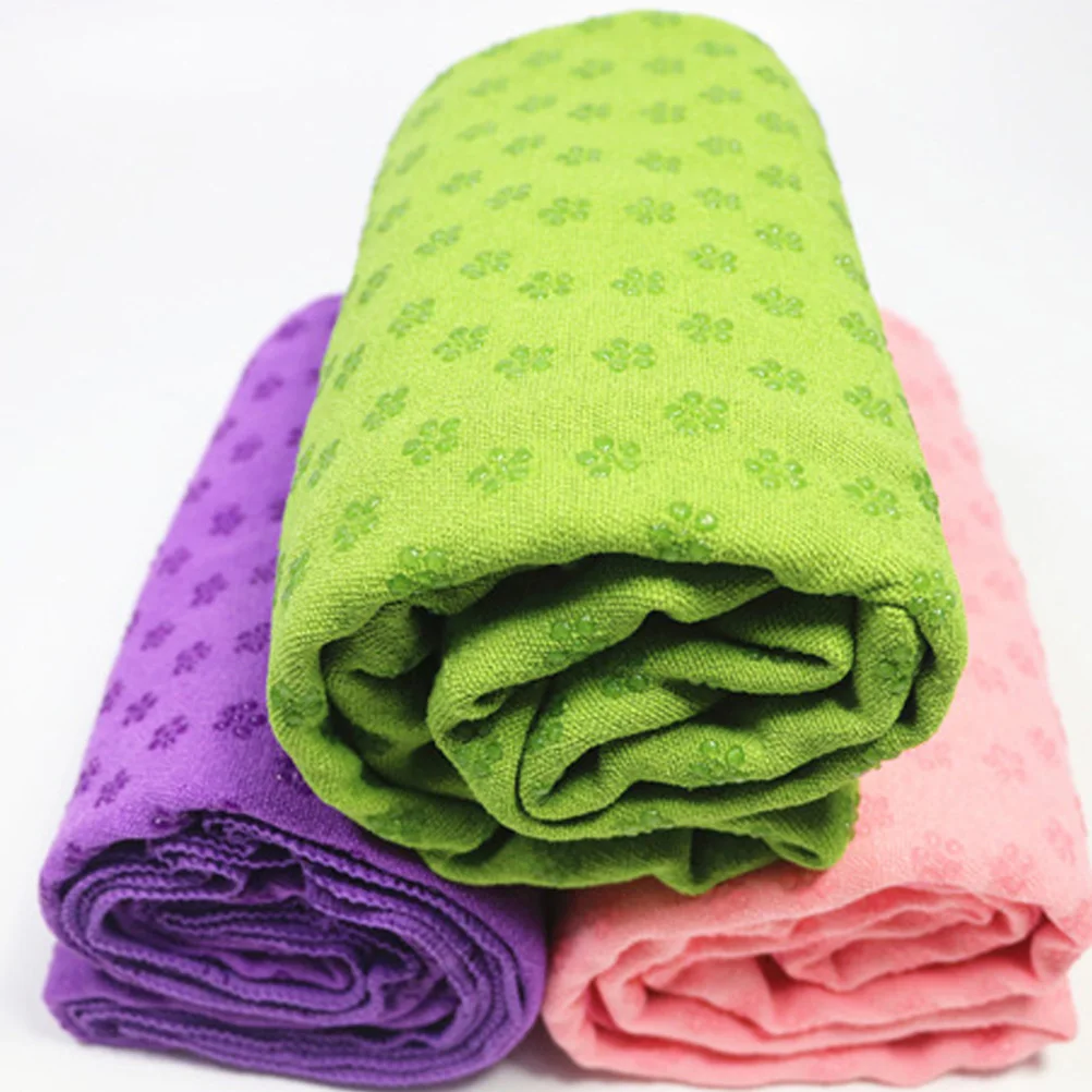 

Anti Slip Yoga Mat Thick Towel Blanket Fitness Absorb Sweat Moisture Resistant Super Light Outdoor Picnic