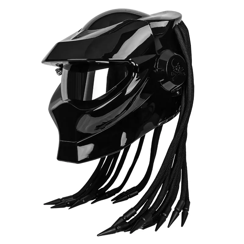 Helmet Predator Adult Unisex  Robot Motorcycle Helmets