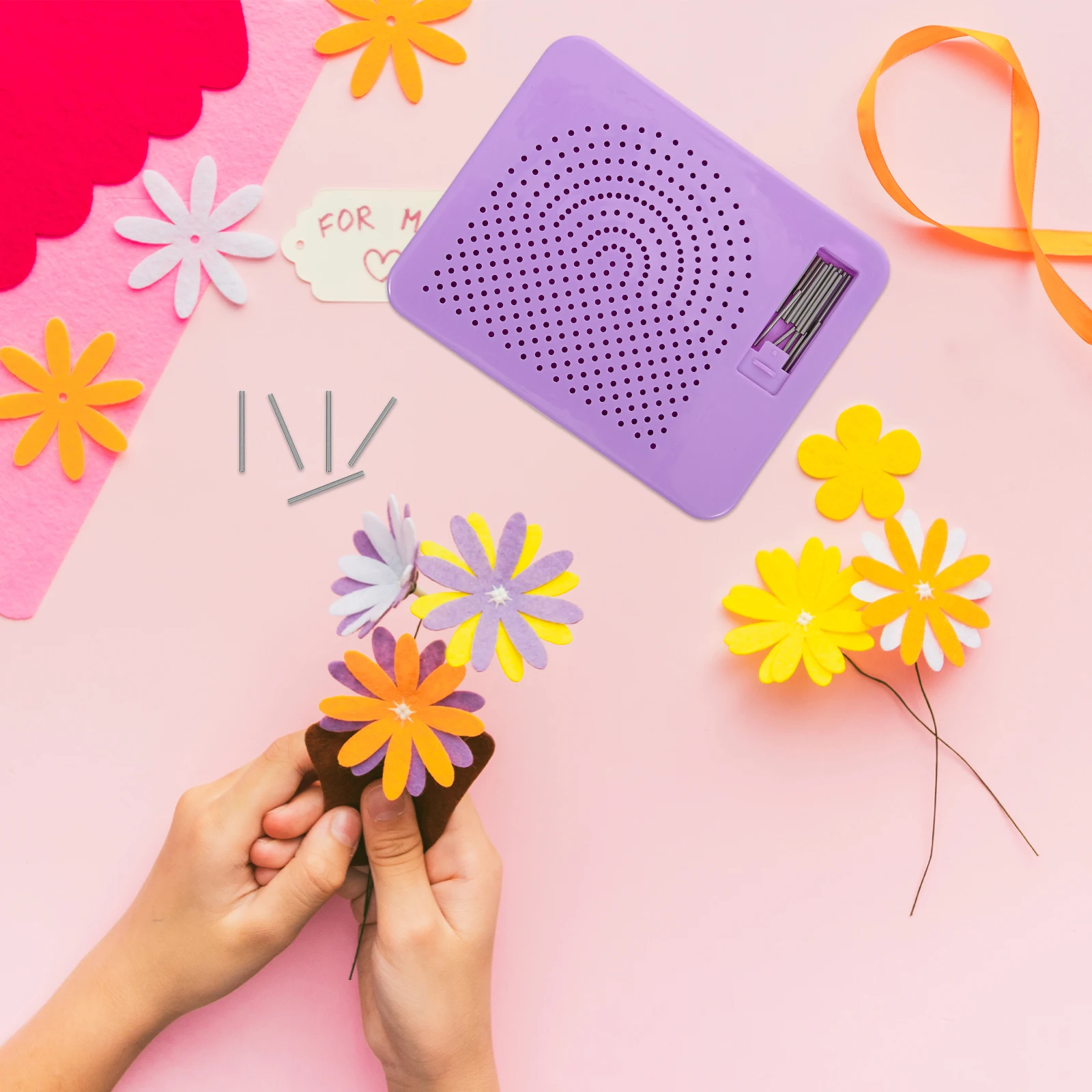 With Pin Paper Winding Tool Durable Accessories Diy Quilling Board Storage Box Included Creative Paper Quilling Board For Card