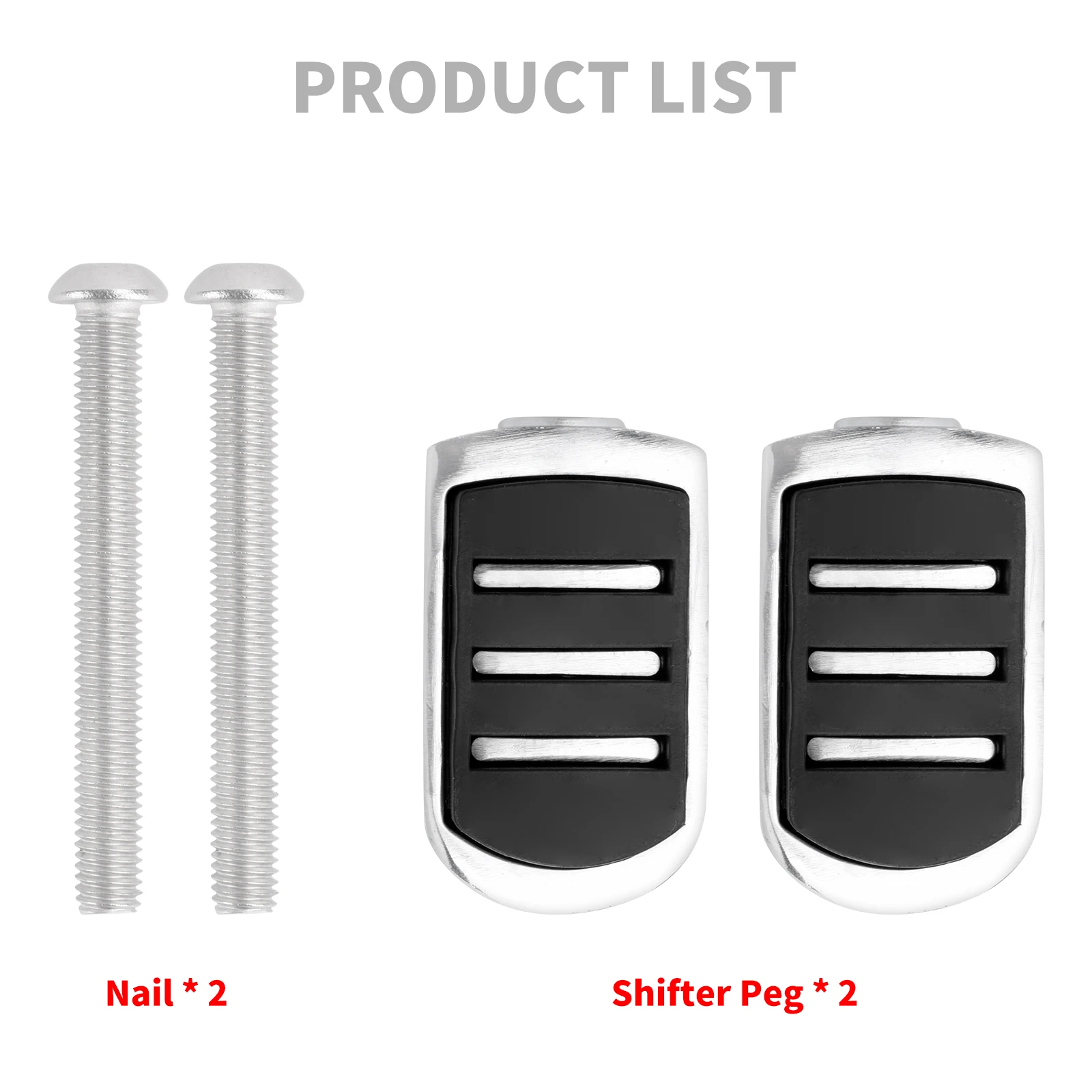 Palanca de cambio de marchas para motocicleta, Pedal de reposapiés de cambio de talón y punta para Harley Sportster Softail Touring Dyna Street Glide Breakout