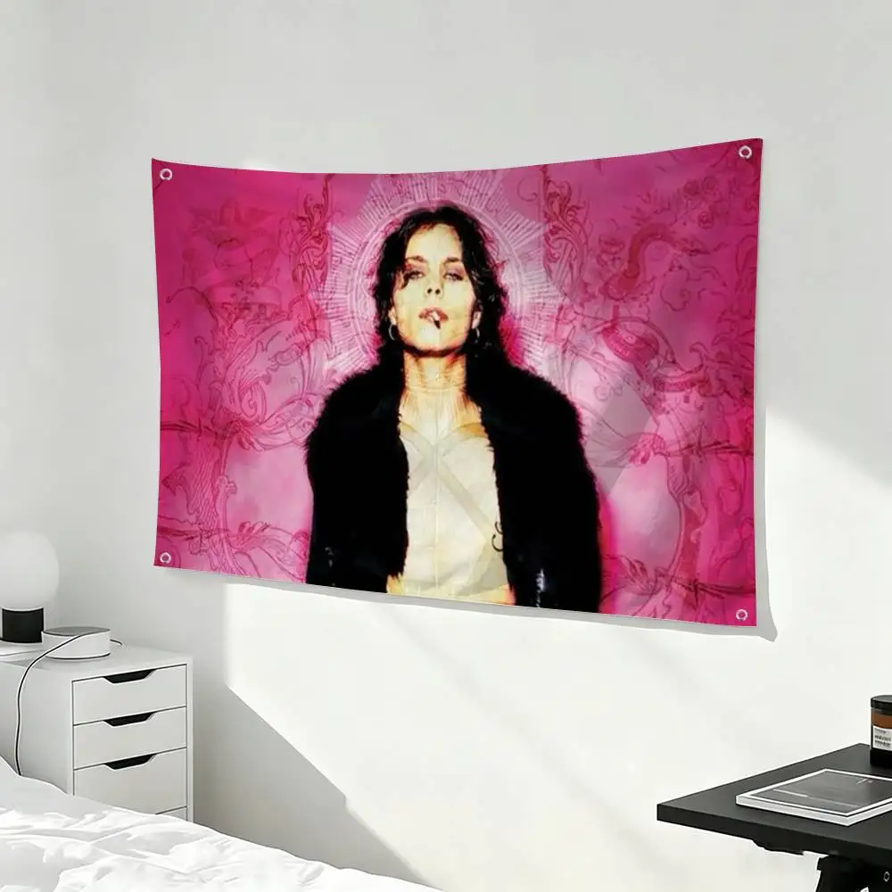 H-HIM Band V-Ville V-Valo  Flags Wall Hanging Tapestry Outdoor Garage Room Decorative flag Background Blanket
