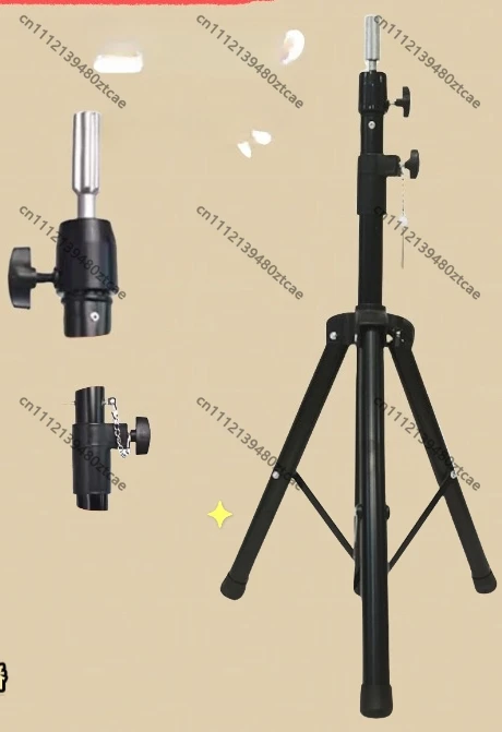 Wig Stand Reverse Folding Tripod Thickened Height Adjustable Floor Support Holder