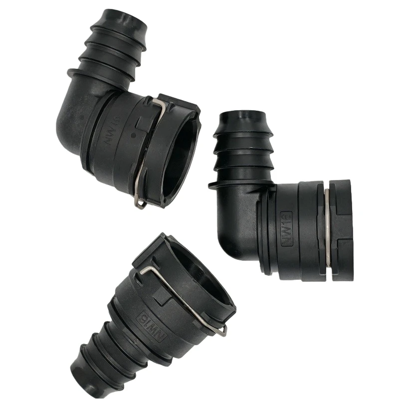 NW16 Cooling water pipe connector plastic water tube connector plastic fittings 1pc