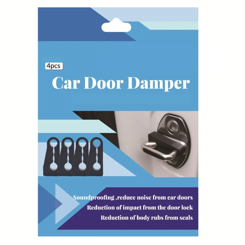 Quiet Car Door Lock Pads set Car Door Lock Silencing Pads Car Door Lock Cushions