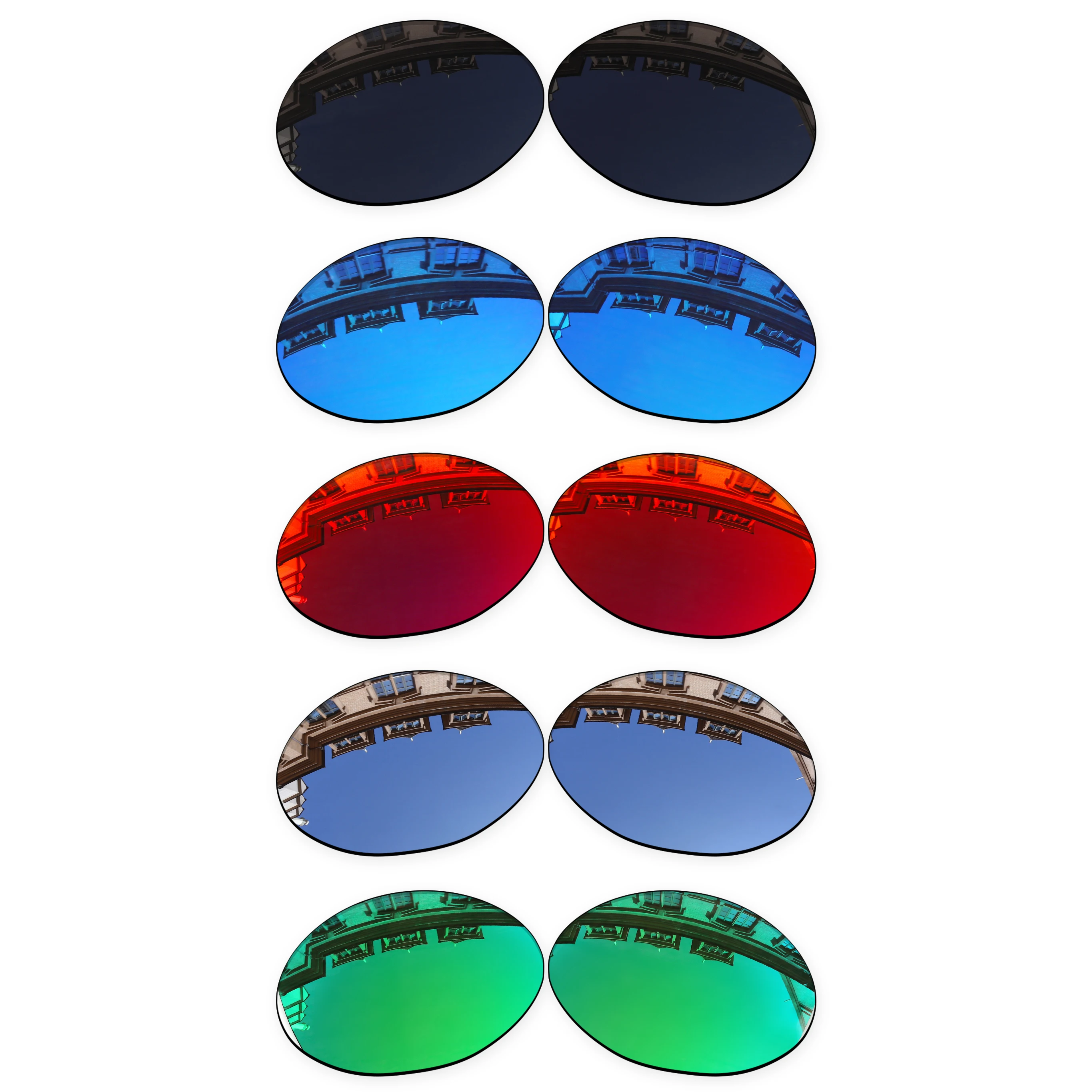 

Vonxyz 20+ Color Choices Polarized Replacement Lenses for-Oakley Eye Jacket 1.0 Frame