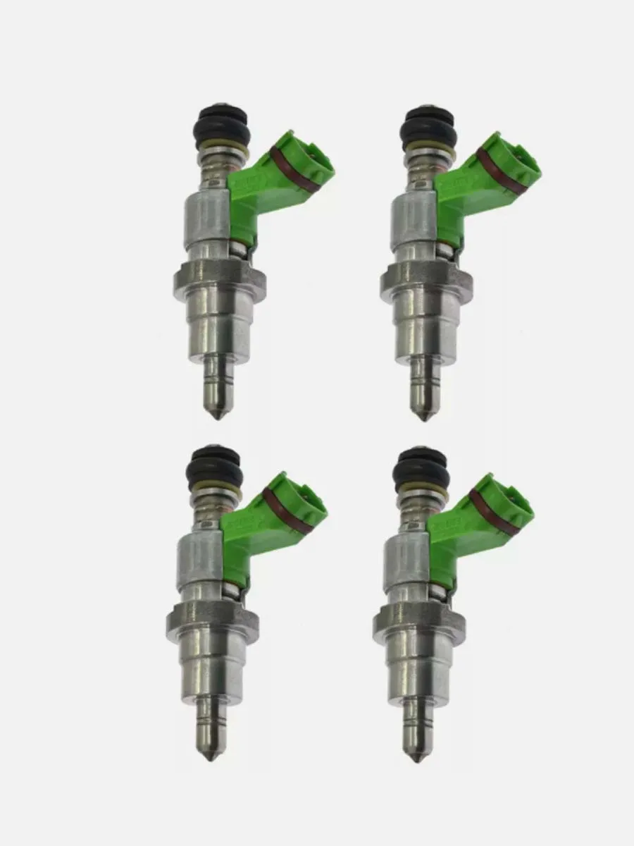 Set of 4 Fuel Injectors 23250-28070 2325028070 23209-28070 2320928070 For Toyota RAV4 Avensis NOAH GAIA VISTA 1AZ-FSE D4