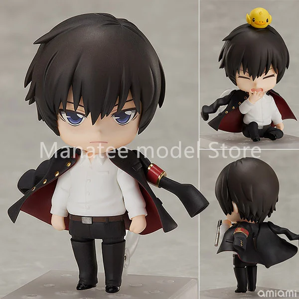 FREEing Original Nendoroid - Reborn!: Kyoya Hibari PVC Action Figure Anime Model Toys Collection Doll Gift