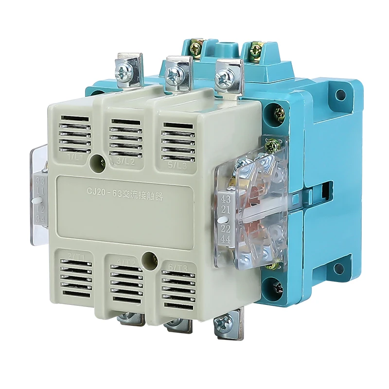 

380V AC contactor CJ20-63A/100A/160A/250A/400A/630A three-phase single-phase 220V