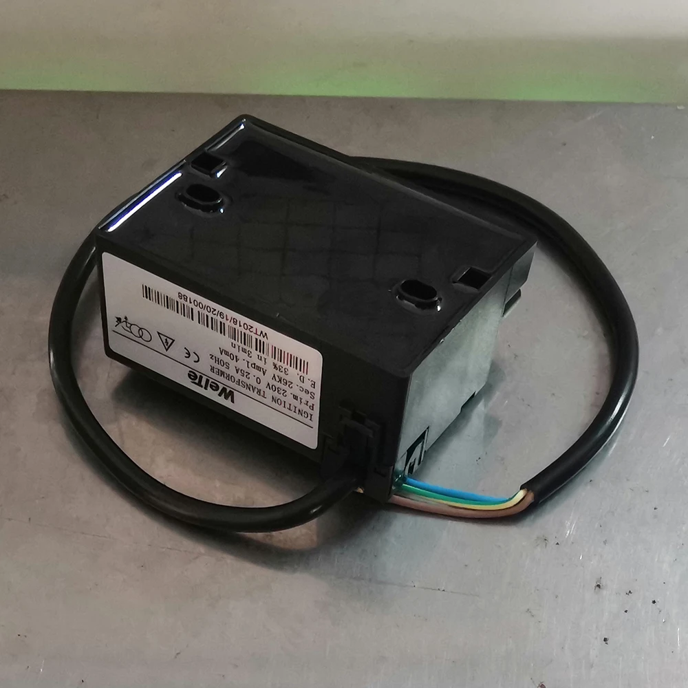 230V Pulse Ignition Transformer Burner Igniter Waste Oil Heater Ignitor With Ceramic Ignition Electrode Ignition Cable