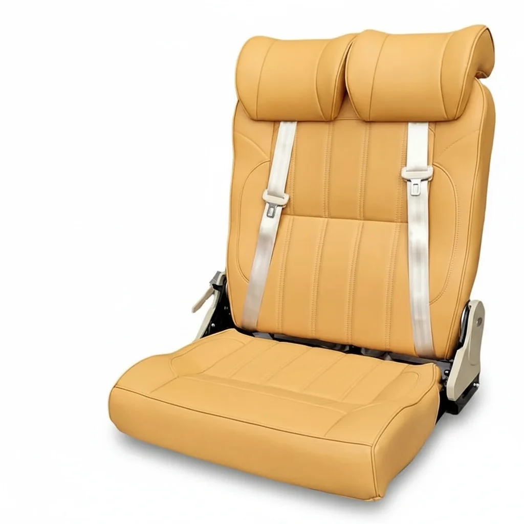 

Camper Van Seat Bed Upward Flip Cushion Space Saving Structure Ideal for Motorhome Interior Fitting