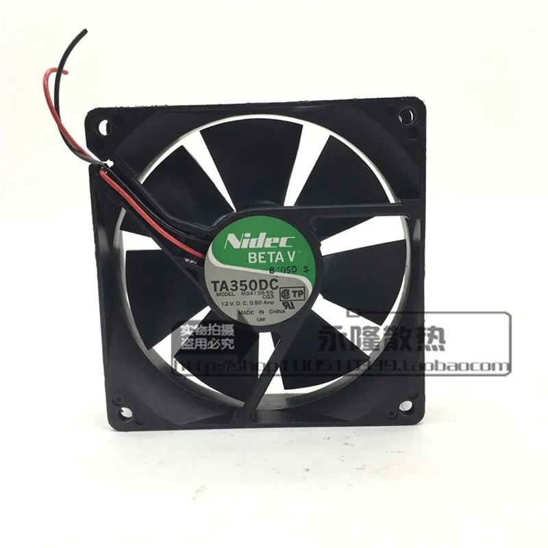 New TA350DC M34138-55 90 * 90 * 25MM 9CM 12V 0.50A chassis power cooling fan