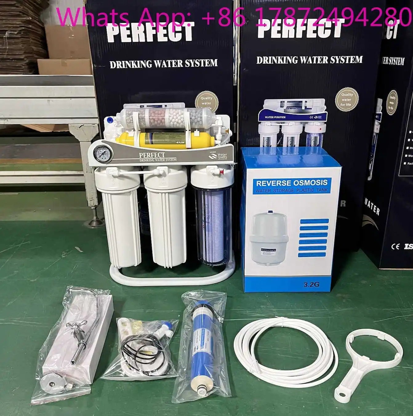 Home Kitchen Under Sink  5 Stages RO Water Purifier Water Filter for Purify Water