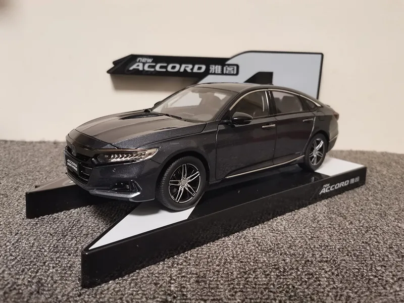 Originele Guangqi Honda 10e Accord 2018-2023 Nieuwe Accord 1:18 Legering Model Auto Gift