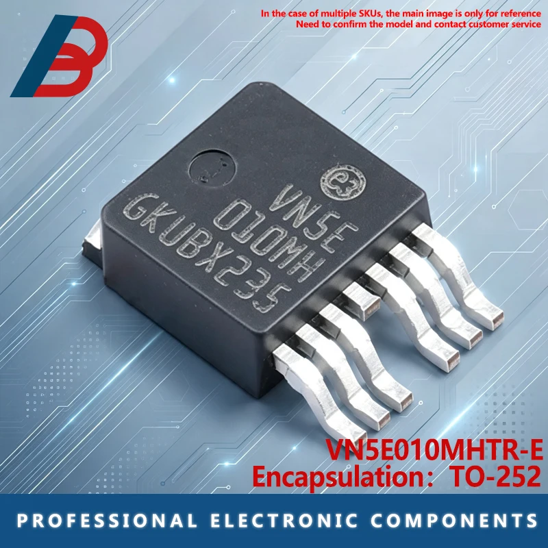 10PCS VN5E010MHTR-E VNSE010MH Automotive Computer Board Fog Lamp Control Chip SMT TO-252