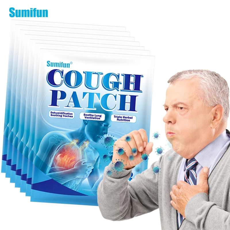 

Sumifun Anti-Cough Medical Plaster Stop Coughing Patch For Child Adult Cough Moisten Lung Protect Throat Herbal Medicine Sticker