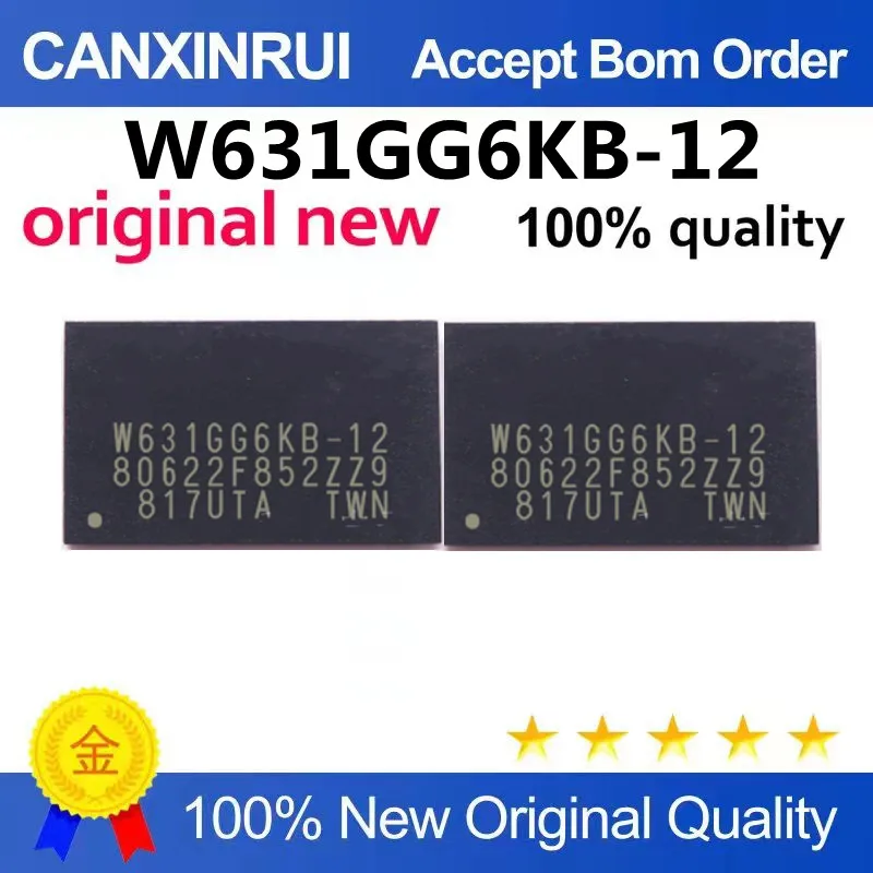 (5-100piezas)W631GG6KB-12 BGA storage chip memory flash new imported genuine new