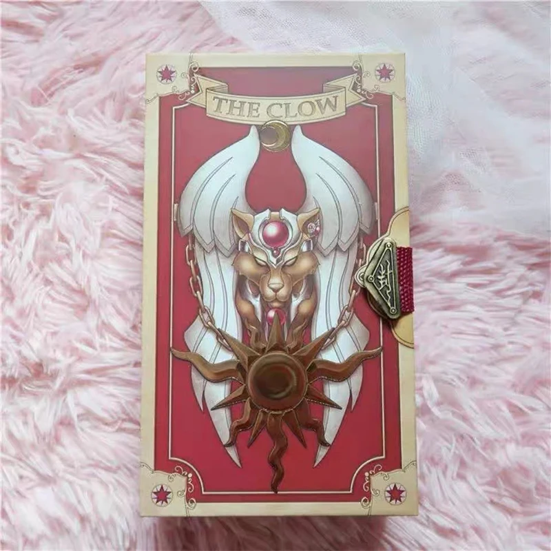 Anime Card Captor Sakura Card Cosplay Prop Kinomoto Tarot Magic Book Versions 1 Set in Box Cardcaptor Sakura Clow Card Toy Gifts