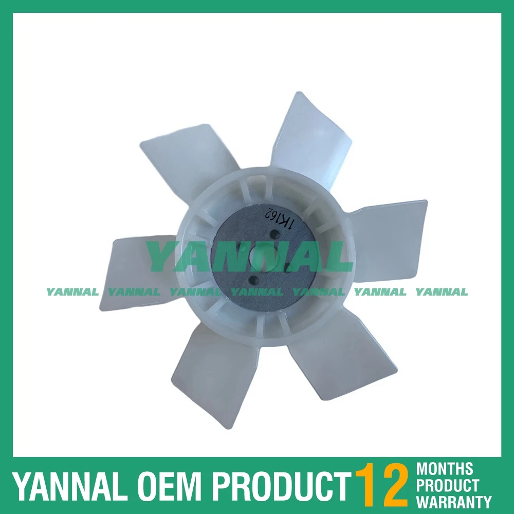 D722 Fan Blade 1K162-74110 For Kubota Excavator Engine Parts