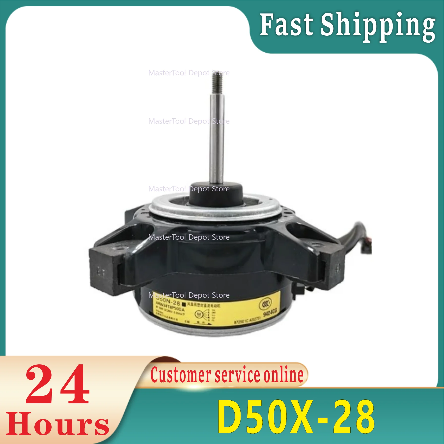 Good operation of outdoor air conditioning unit motor D50X-28 D50N-28 D50F-28 ARW34F8P50DA