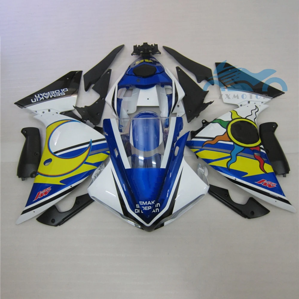 New ABS Plastic Shell Motorcycle Fairing Kits Fit For YAMAHA YZF R1 2009 2010 2011 2012 Fairings kit  YZF-R1 09-12