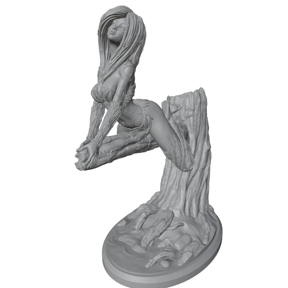 75mm --150mm Sexy Girl Resin Model Kits GK Miniature 3D Printed Gray Model Figurine DIY Doll Model Unassembled And Unpainted